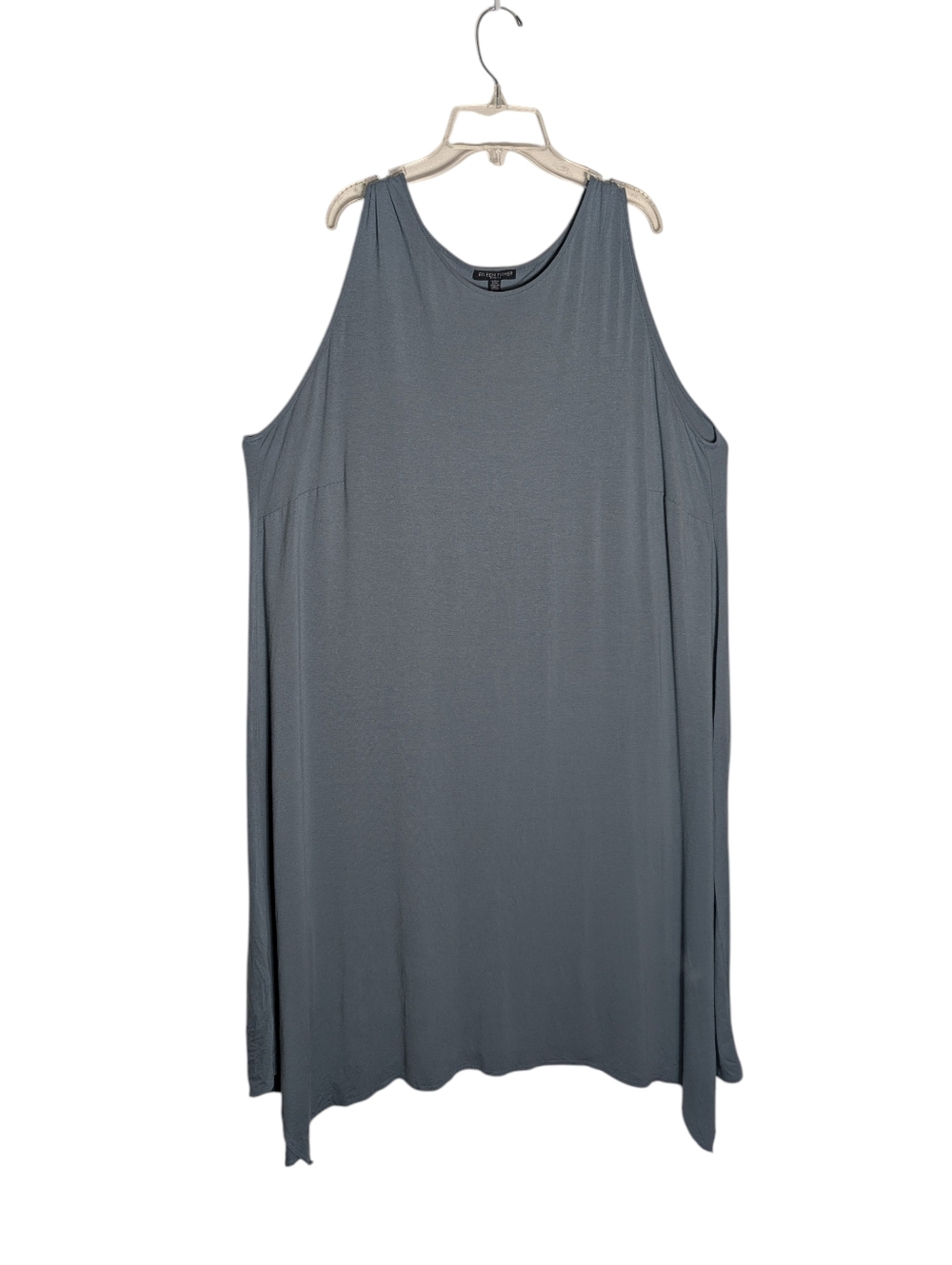 Eileen Fisher Womens Maxi Dress Asymmetrical Hem Quiet Luxury Summer Plus Sz 2X